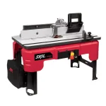 Skil RAS800 Router Table with Folding Leg Design and Laminated MDF Top thumbnail 1