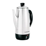 Hamilton Beach 12-Cup Stainless Steel Cordless Electric Percolator with Chrome Mirror Finish thumbnail 1