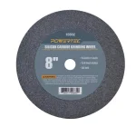 POWERTEC 8 in. x 1 in. x 5/8 in. 36 Grit Silicon Carbide Grinding Wheel thumbnail 1