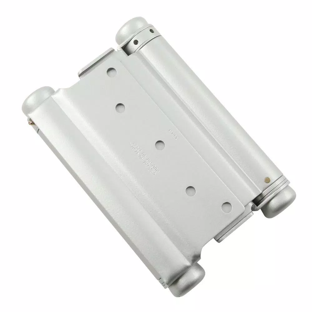 Taco 6 in. Double Acting Spring Hinge, Galvanneal Steel (Set of 2)