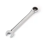 TEKTON 19 mm Ratcheting Combination Wrench, 6-Point Box End, 72-Tooth Gear thumbnail 1