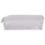 Unbranded Nestable Multi-Purpose Large Clear Plastic Fridge Bin, Shatter-Resistant Organizer thumbnail 2