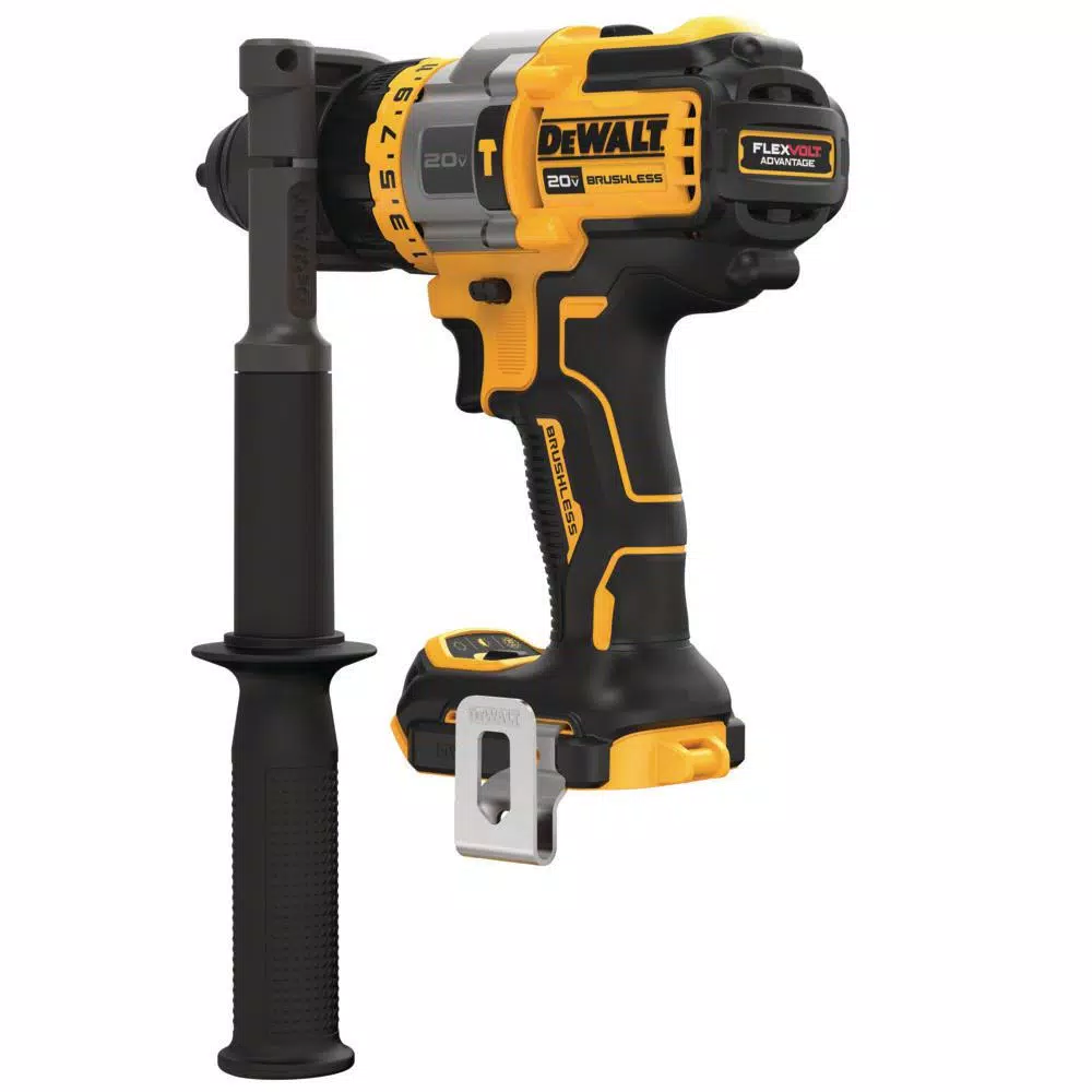 DEWALT 20V MAX Brushless 1/2 in. Hammer Drill/Driver Kit with FLEXVOLT ADVANTAGE & 6.0Ah Battery