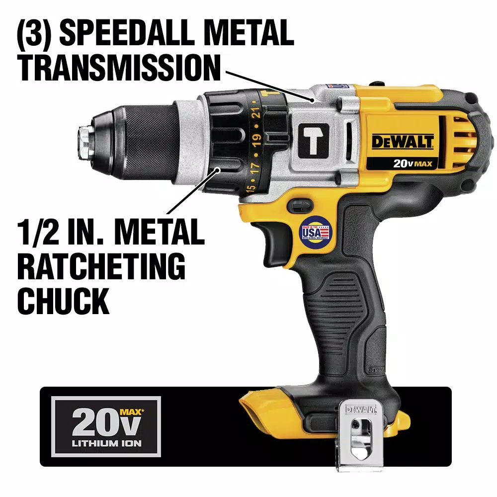 DEWALT 20V MAX Cordless 5-Tool Combo Kit with (2) 3.0 Ah Batteries & Charger