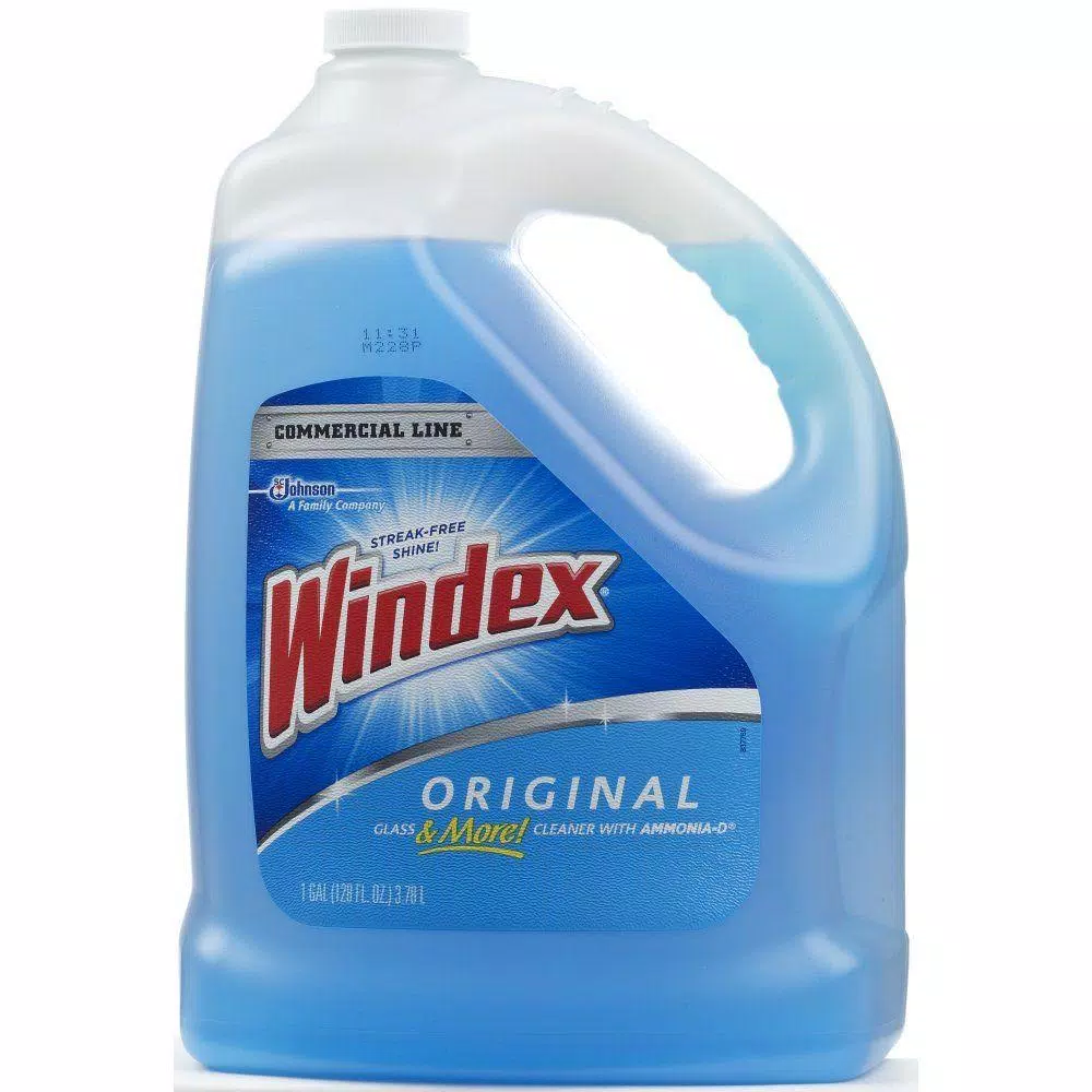 Windex Original Glass Cleaner Refill, 128 oz. Commercial Strength