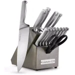 Calphalon 15-Piece Self-Sharpening Stainless Steel Cutlery Knife and Block Set with SharpIN Technology thumbnail 1