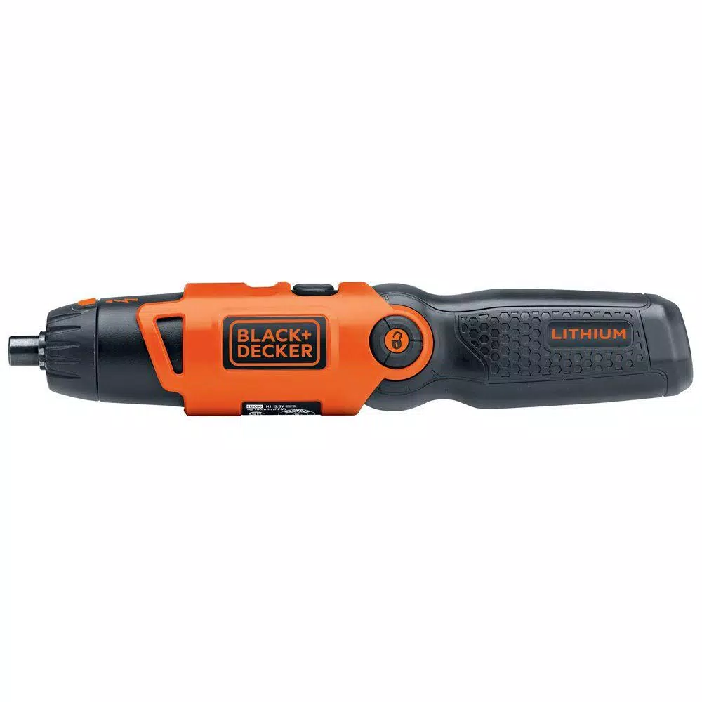 BLACK+DECKER 3.6V Cordless 1/4 in. 3-Position Screwdriver with Charger and Battery