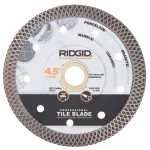 RIDGID 4.5 in. Turbo-Mesh Diamond Continuous Rim Blade for Tile thumbnail 2