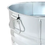 Behrens 15 Gal. Galvanized Steel Round Utility Tub, Multi-Purpose Wash Tub & Planter thumbnail 3