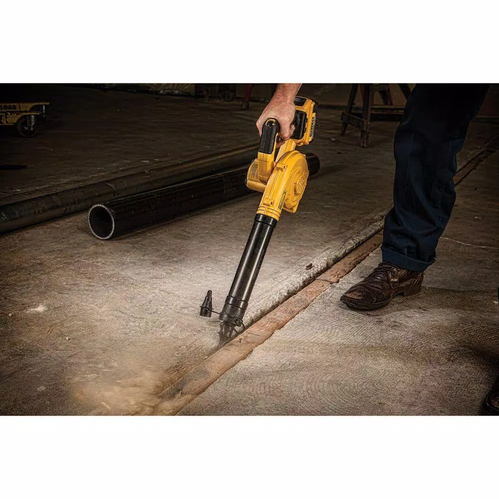 DEWALT 20V MAX Cordless Compact Jobsite Blower, 135 MPH, 100 CFM (Tool Only)