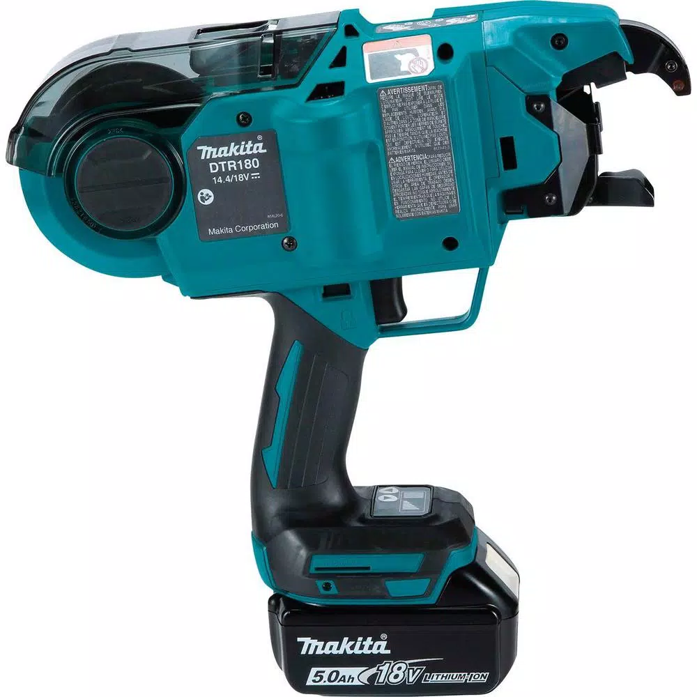 Makita 18V LXT Brushless Cordless Rebar Tying Tool Kit with 5.0 Ah Battery