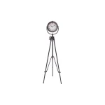 LITTON LANE 57 in. Industrial Tripod Floor Clock with Camera-Style Base thumbnail 2