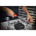 Crescent 3/8 in. Micrometer Torque Wrench, 50-250 in-lbs / 6-30 Nm, Reversible 45-Tooth Ratchet thumbnail 2