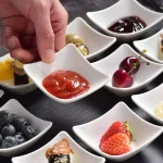 MALACASA 3 in. White Ceramic Ramekins Set of 12 - Porcelain Souffle Dishes and Serving Bowls thumbnail 3