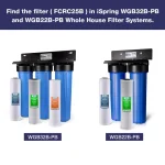 ISPRING LittleWell FCRC25B Big Blue Whole House Replacement Water Filter Cartridge, Lead & Iron Removal thumbnail 3