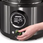 Presto 10 Qt. Black Stainless Steel Electric Pressure Cooker with 19 Programmed Settings thumbnail 5