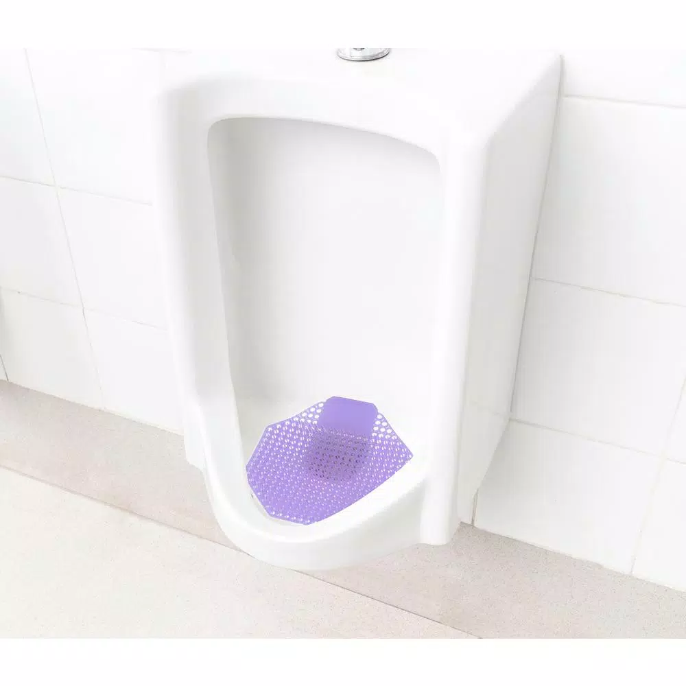 Alpine Industries Kiwi Grapefruit Dual-Sided Anti-Splash Urinal Screens (10-Pack)