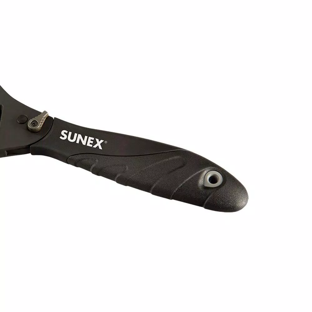 SUNEX TOOLS Sunex 8 in. Ratcheting Adjustable Wrench with Thumb Lock