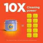 Tide April Fresh High Efficiency Liquid Laundry Detergent with Downy, 138 oz (72 Loads) thumbnail 11