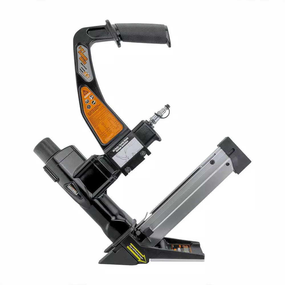 Freeman Ultimate Pneumatic Flooring Nailer Kit with Fasteners, 2-Piece Air Tool Set