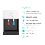 Avalon Countertop Bottleless Water Cooler Dispenser, Hot & Cold, Self-Cleaning Ozone, White thumbnail 3