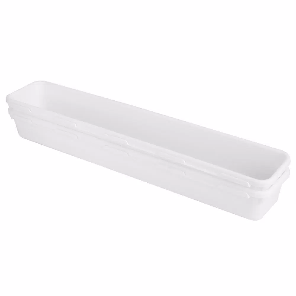 Unbranded 9-Piece Interlocking Plastic Drawer Organizer Set, Customizable Modular Storage Dividers