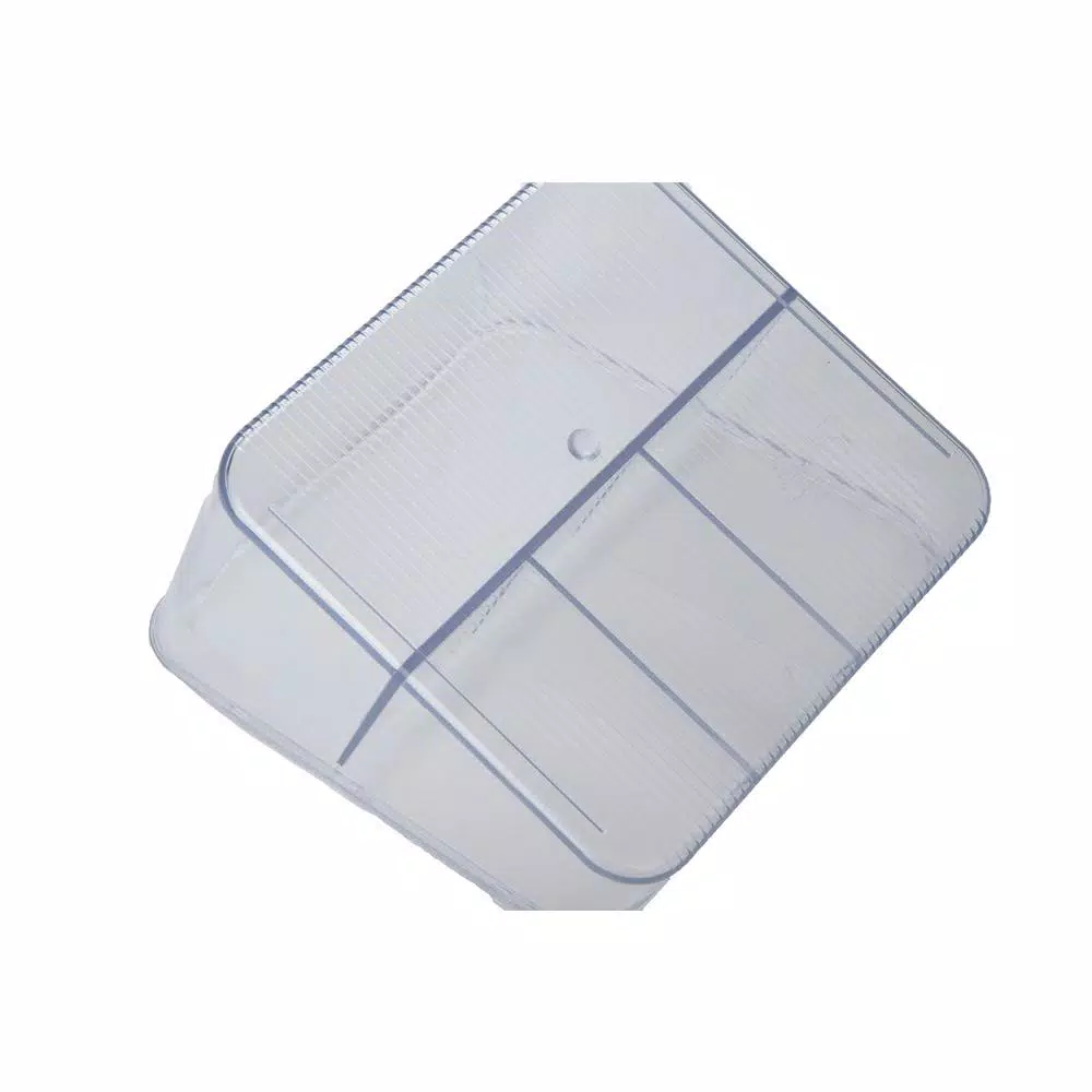 Mind Reader Multi-Purpose Clear Acrylic Organizer - 4 Compartment Storage for Vanity, Office, and Kitchen