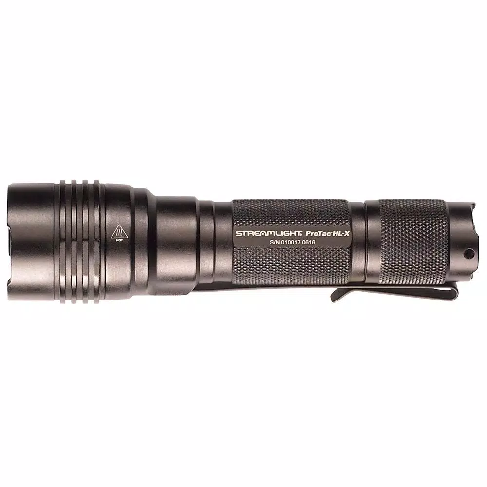Streamlight ProTac HL-X Tactical LED Flashlight, 1000 Lumens, Black