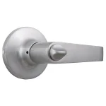 Universal Hardware Commercial Satin Chrome Keyed Entry Door Lever, ANSI Grade 2, 2-3/4 in. thumbnail 2