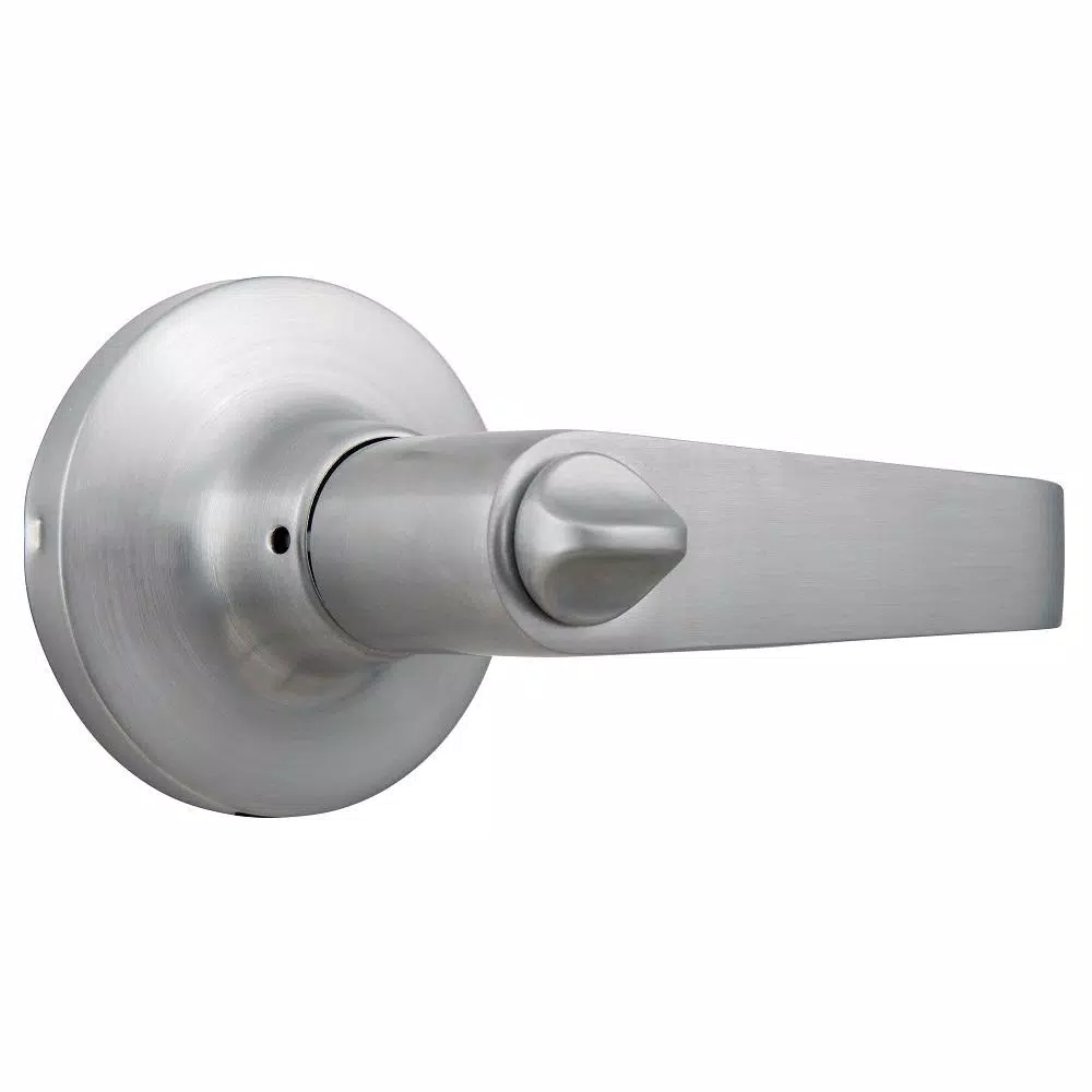 Universal Hardware Commercial Satin Chrome Keyed Entry Door Lever, ANSI Grade 2, 2-3/4 in.