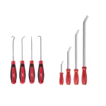 Milwaukee 8-Piece Pry Bar and Hook & Pick Set with I-Beam Design thumbnail 1