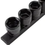 Husky 3/8 in. Drive SAE Impact Socket Set, 9-Piece thumbnail 4