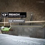 Milwaukee STUD Gen II 25 ft. Magnetic Tape Measure with 17 ft. Reach thumbnail 3