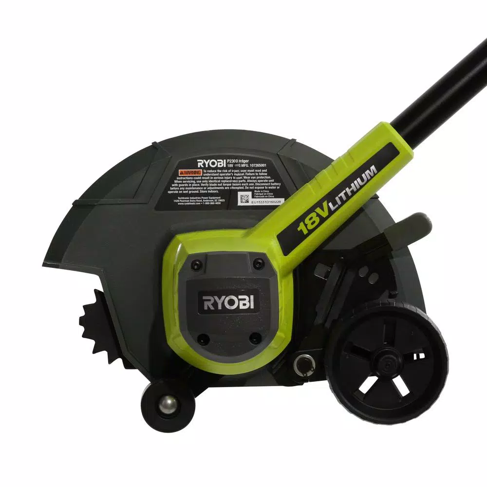 RYOBI 18V ONE+ Cordless Lithium-Ion 9 in. Edger, Tool Only