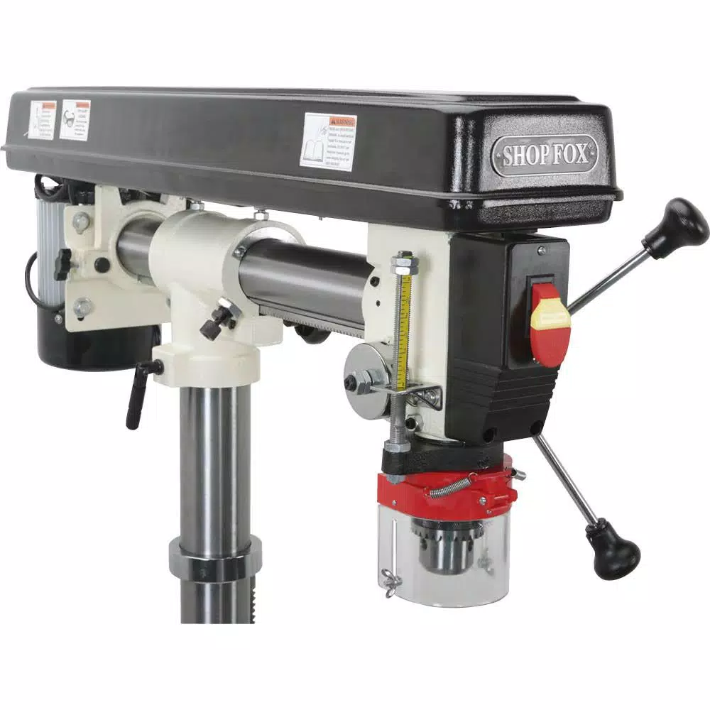 Shop Fox 1/2 HP 34 in. Floor Radial Drill Press, 110-Volt