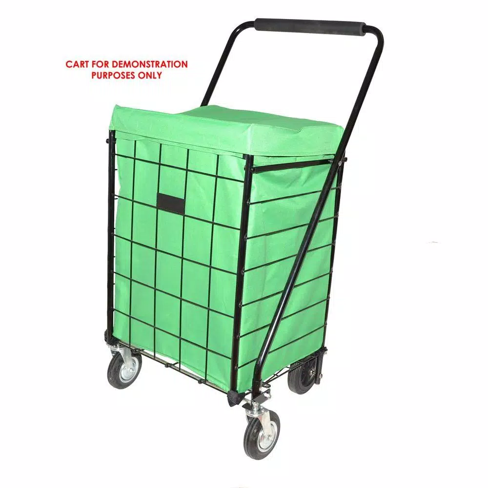 Easy Wheels Deluxe Jumbo Hooded Carrier Liner - Green