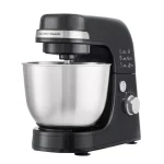 Hamilton Beach 4 Qt. 7-Speed Stand Mixer with Stainless Steel Bowl and 3 Attachments, Black thumbnail 1