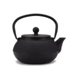 Mind Reader 2.5-Cup Black Japanese Style Cast Iron Tetsubin Teapot with Infuser thumbnail 1