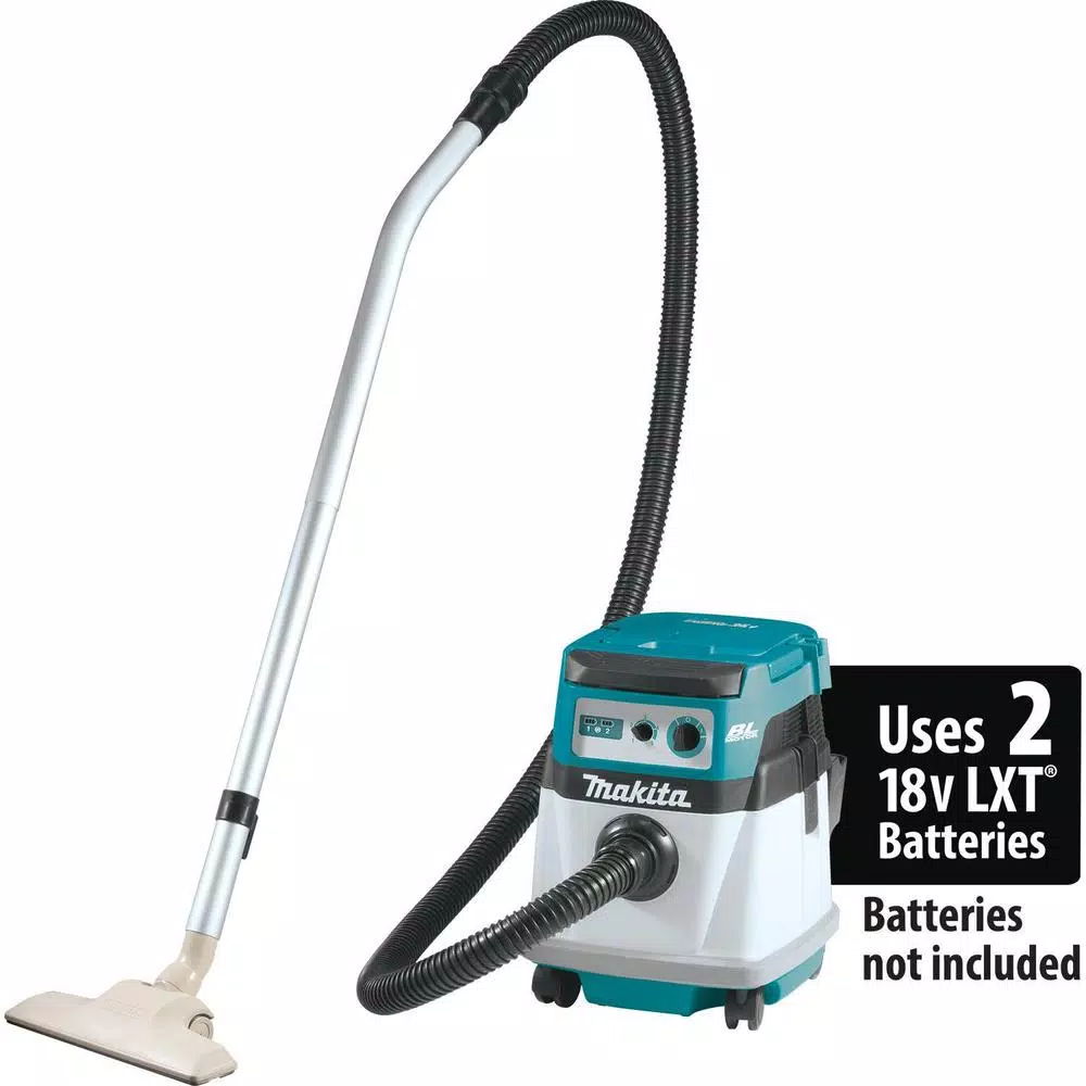 Makita 18V X2 LXT Brushless Cordless 4 Gal. Wet/Dry Vacuum (Tool-Only)