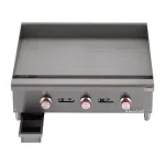 Magic Chef 48 in. Natural Gas Commercial Countertop Griddle, Stainless Steel thumbnail 6