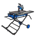 Delta Cruzer 7 in. Wet Tile Saw with Portable Folding Stand, 13 Amp, 24 in. Rip Capacity thumbnail 1