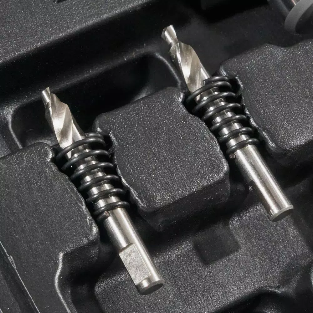 Klein Tools 8-Piece Carbide Hole Saw Kit for Electricians - Multi-Purpose Metal Cutter Set