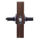 Copper Creek Zane Contemporary Tuscan Bronze Privacy Lever for Bedroom and Bathroom thumbnail 3