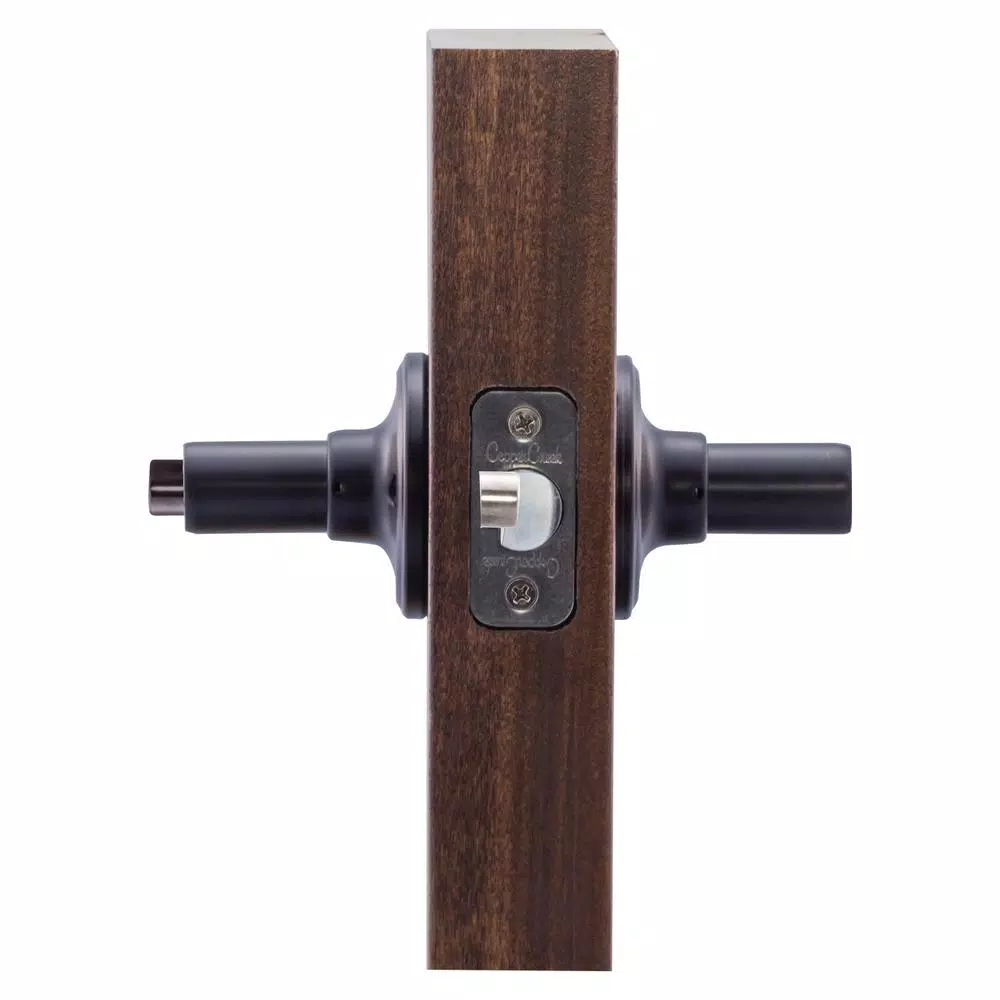 Copper Creek Zane Contemporary Tuscan Bronze Privacy Lever for Bedroom and Bathroom