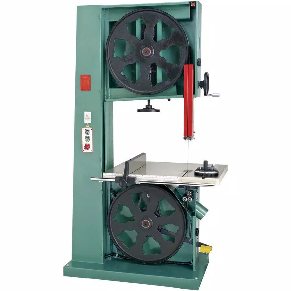 Grizzly Industrial 24-Inch Industrial Vertical Bandsaw, 7-1/2 HP, 3-Phase, 220V/440V
