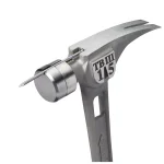 Stiletto Ti-Bone 15 oz. Titanium Smooth Face Hammer with 18 in. Curved Handle thumbnail 3