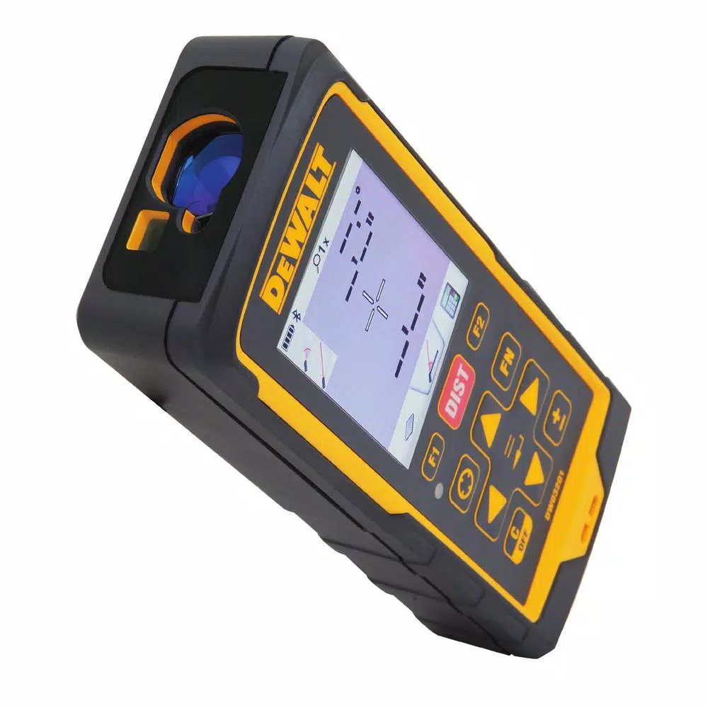 DEWALT 660 ft. Laser Distance Measurer with 4X Zoom Digital Camera and Bluetooth