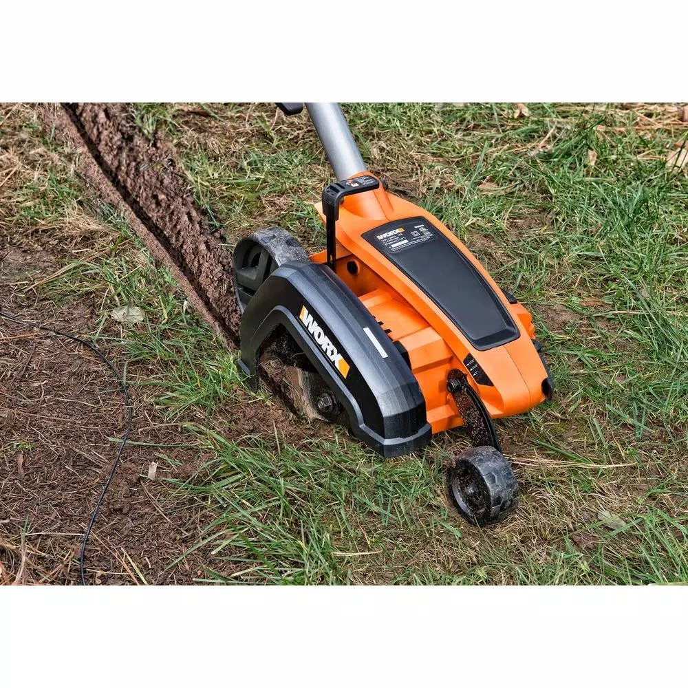 Worx 12 Amp Electric 7.5 in. Lawn Edger and Trencher