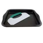 BergHOFF Perfect Slice Carbon Steel Cookie Sheet with Cutting Tool, 14 x 11 in. thumbnail 1