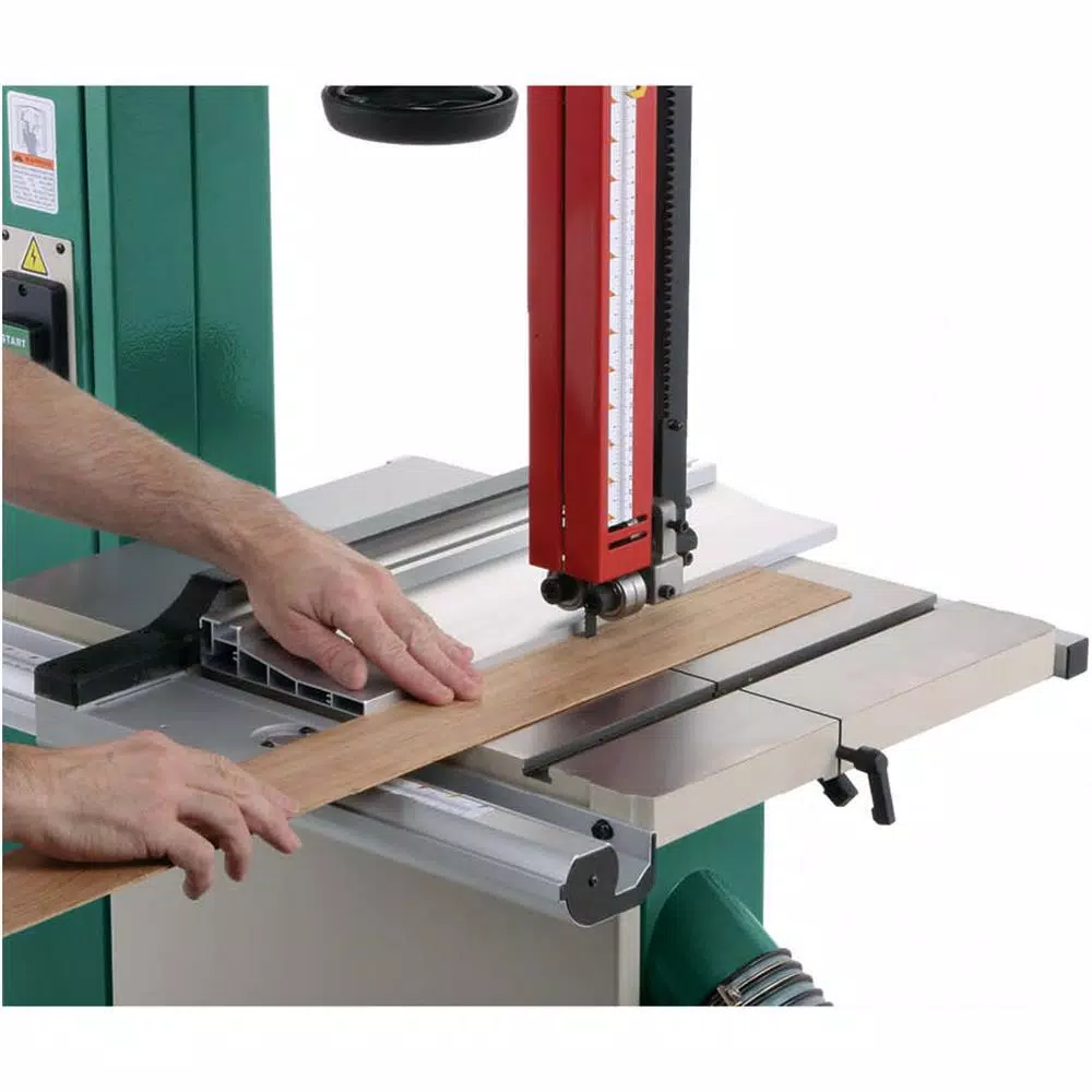 Grizzly Industrial Grizzly 17-Inch Extreme-Series 2 HP Heavy-Duty Bandsaw with Cast-Iron Trunnion and Foot Brake